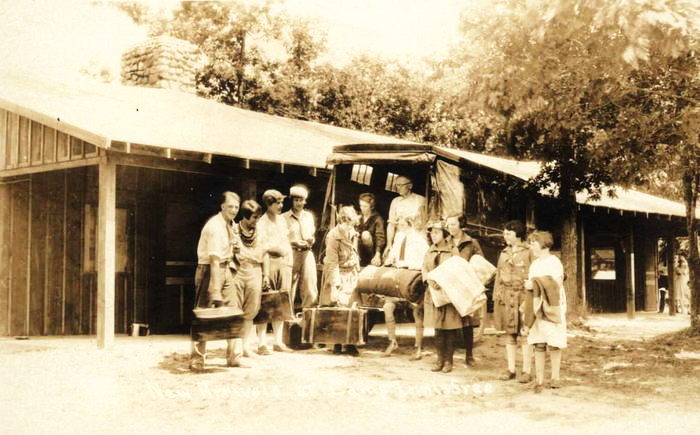 Camp Innisfree - Vintage Postcard (newer photo)
